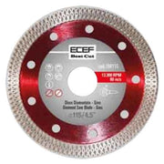 DISCO DIAMANTATO PER GRES 'TURBO' Ø 115x1,3 mm - ECEF