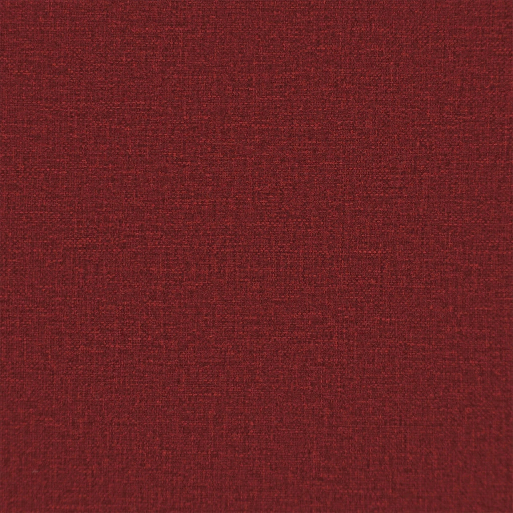Federa 6 pz HEERLEN Rosso Vino 40 x 60 cm Tessuto 909130