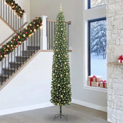 Albero di Natale artificiale con 300 LED Verde 300 cm 3394991