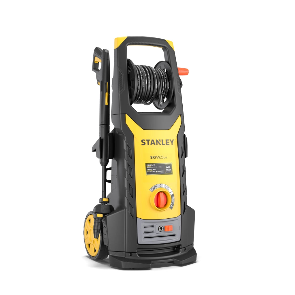 Idropulitrice ad Alta Pressione STANLEY SXPW25DTS  (2500W, Pressione 150 bar, Portata 810 l/h) con Doppia Pompa