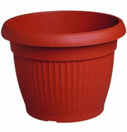 Vaso Terra Giardino 18 Cm Terracotta Set 2 Pezzi - Arca