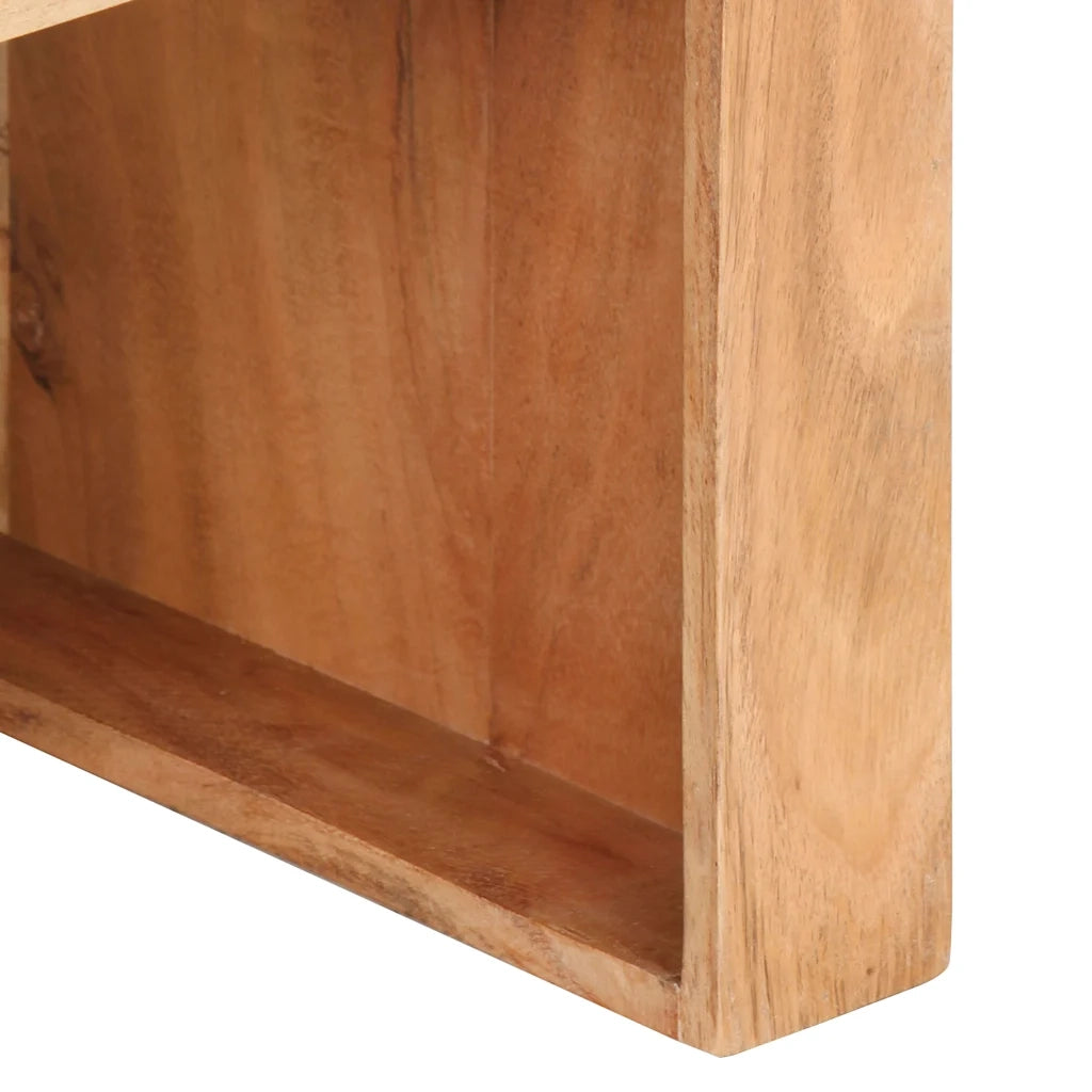 Tavolino Laterale 40x40x30 cm in Legno Massello di Acacia 323588