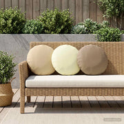 Federa 2 pcs HEERLEN Beige Ø 40 cm Poliestere 922341