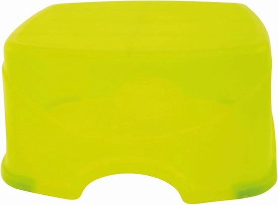Scaletta a treppino con sedile in verde - eentrap, 14 cm alto - da 12 mesi a 10 anni