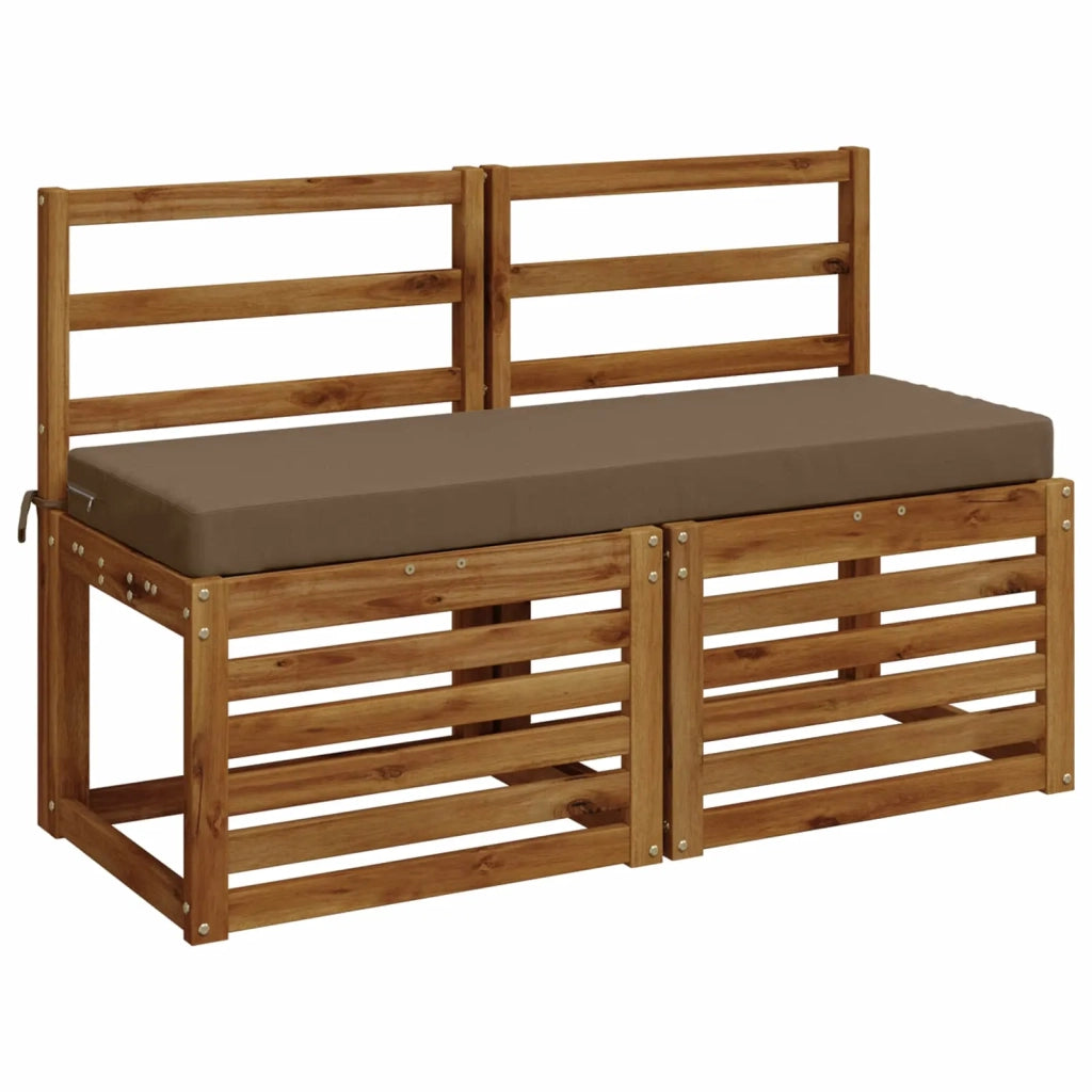 Cuscino per panchina SOEST 100% Poliestere Tortora 949606
