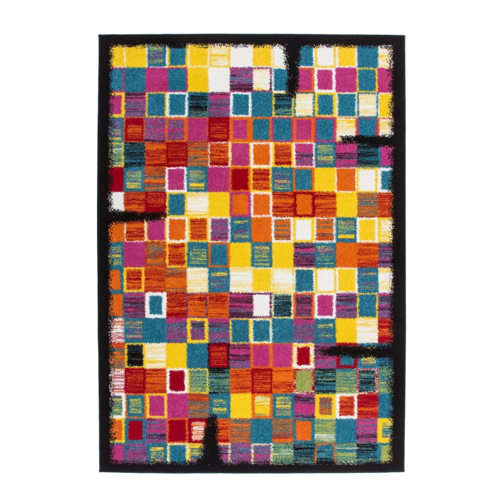 Tappeto moderno Caribbean Guayama 275 multicolore