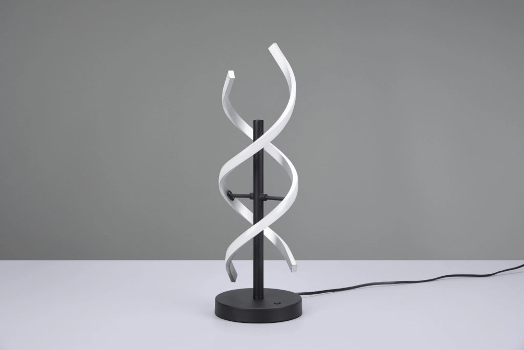 Lampada da tavolo Trio Sequence LED dimmerabile argento