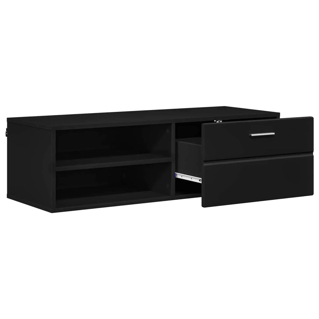Armadio in Legno Nero 100,5 x 39 x 30 cm Legno multistrato CFW5514754