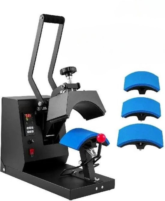 Pressa Professionale a Caldo 4 in 1 con Petine