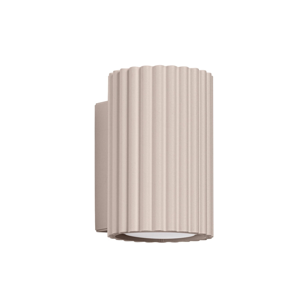 Lampada da parete KARBON 10 taupe