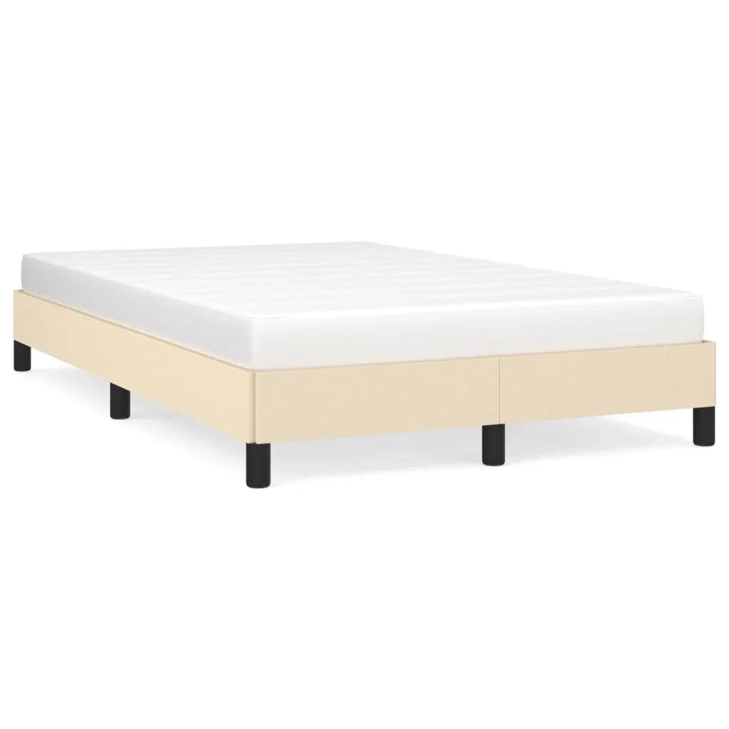 Giroletto senza Materasso Crema 120x200 cm Tessuto 346709