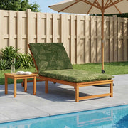 Cuscino per Lettino GEMERT 100% Poliestere Design a foglia 947478