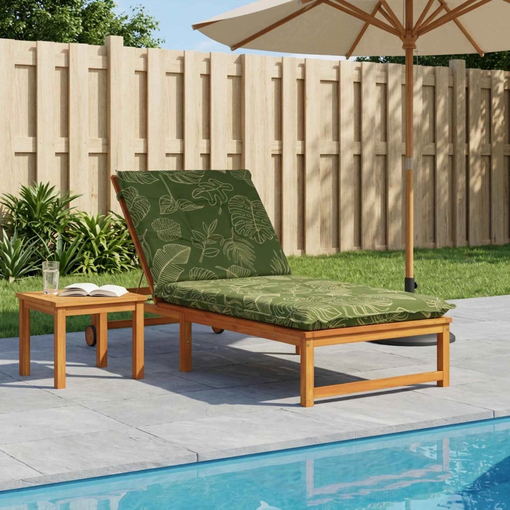Cuscino per Lettino GEMERT 100% Poliestere Design a foglia 947478