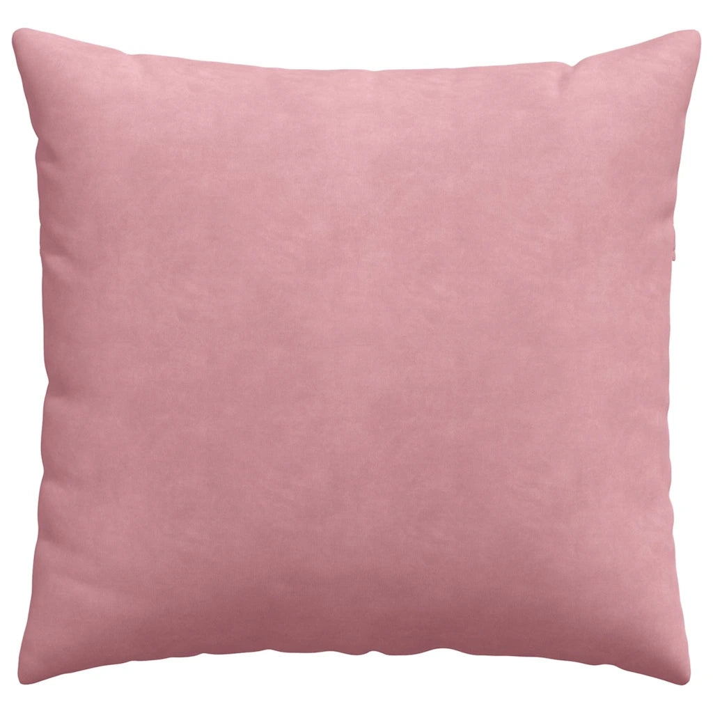 Cuscini da Divano 2 pcs Rosa 45 x 45 cm Tessuto in Cords 42013932