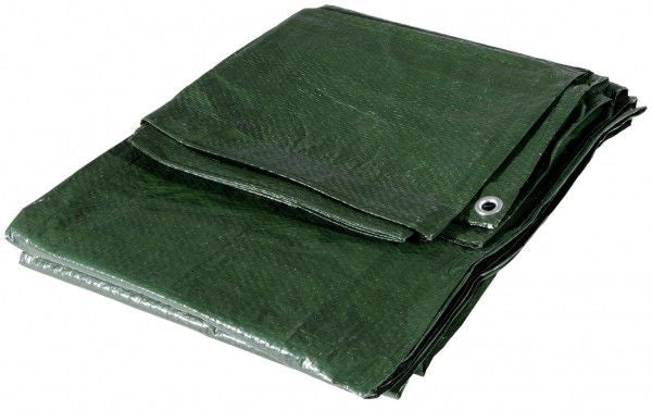 TELO OCCHIELLATO IMPERMEABILE MODELLO 3X4 MT 120 GR PER COPERTURE ESTERNE