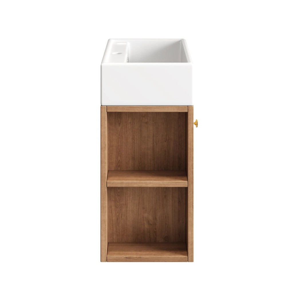Mobile bagno sospeso con lavabo, 69 cm