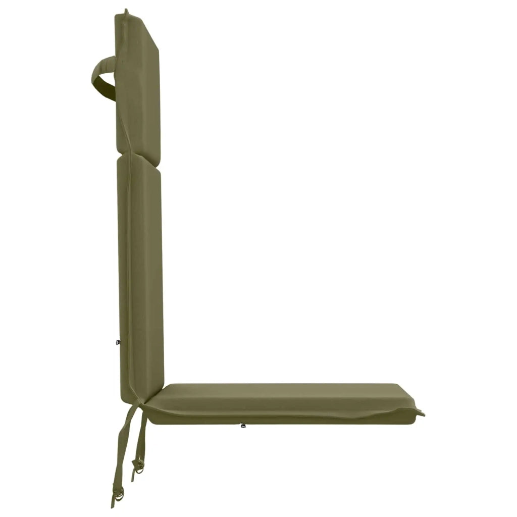 Cuscino per sedia a schienale alto GEMERT 2 pz 100% Poliestere 945687