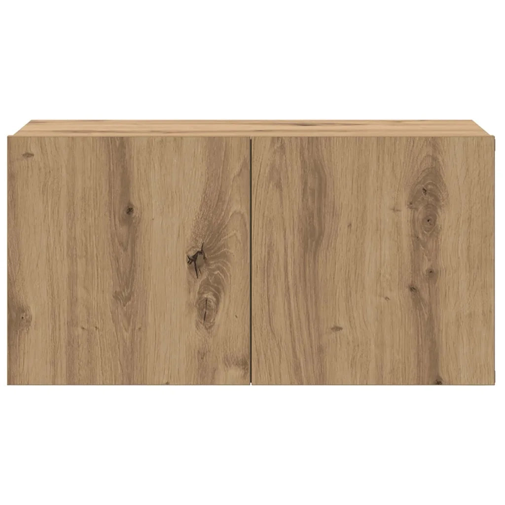 Set mobile TV 2 pcs Marrone 60 x 30 x 30 cm Legno multistrato 875168