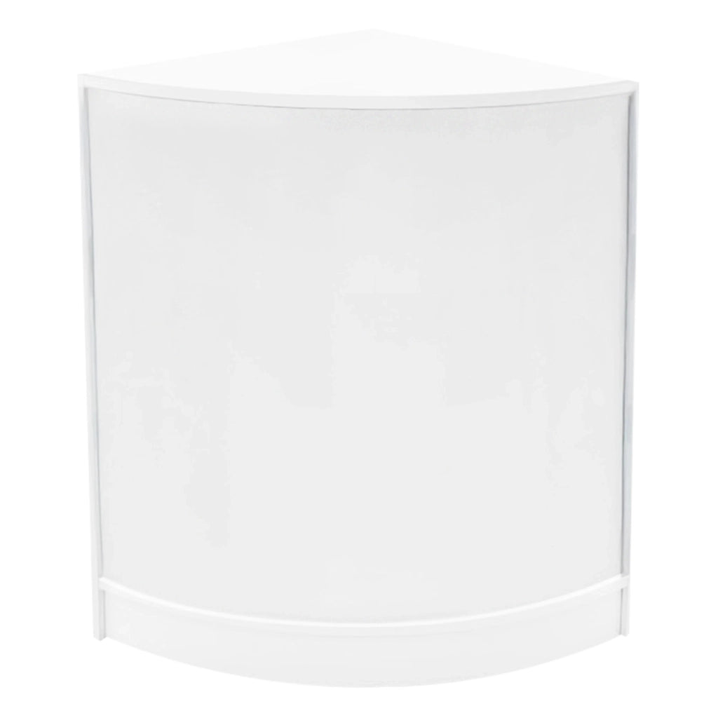Set Banconi Negozio Iris LED B1500 CM60 Bianco con Vetrina e Serratura