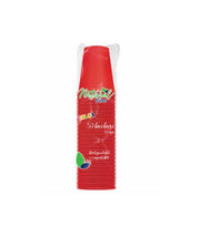 BIBO BICCHIERI IN BIOPLASTICA IN CONFEZIONE DA 50 PEZZI 200 ML ROSSI