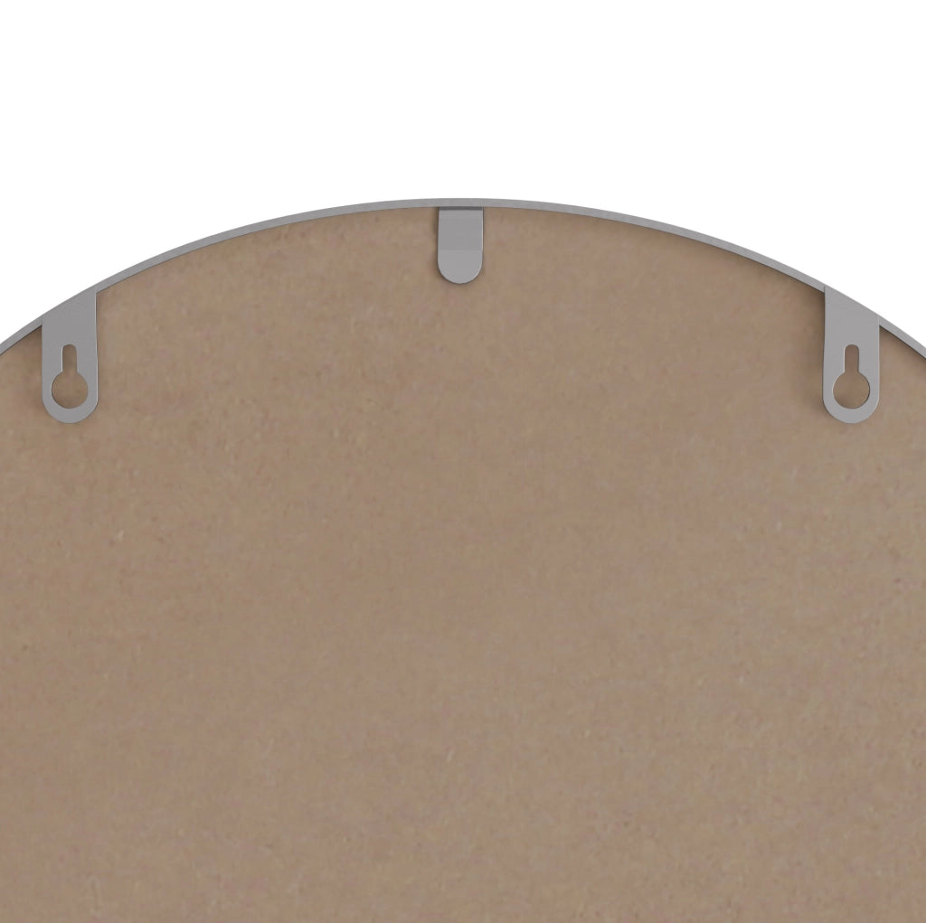 Specchio rettangolare da parete 61x101 cm con cornice in ferro argentato