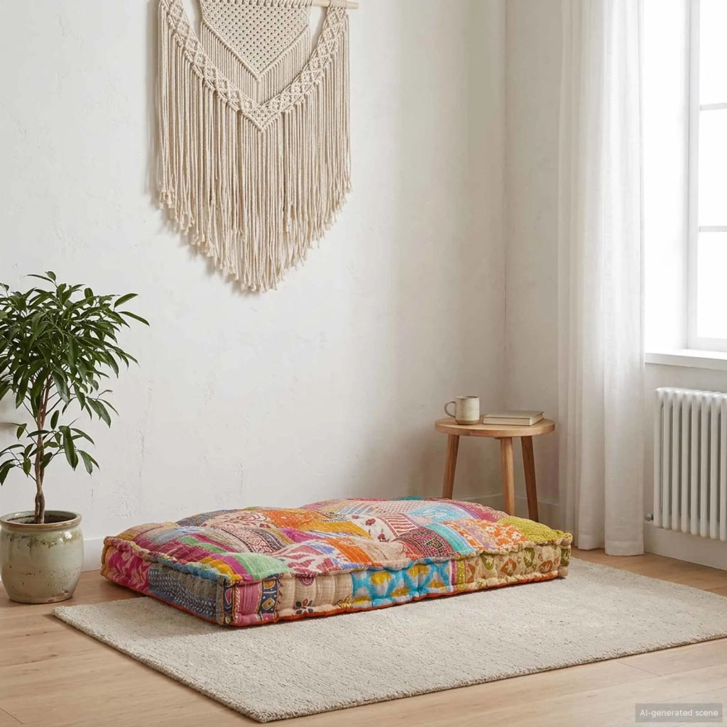 Cuscino per Divano Pallet Multicolore 120 x 80 x 12 cm Tessuto 4019079