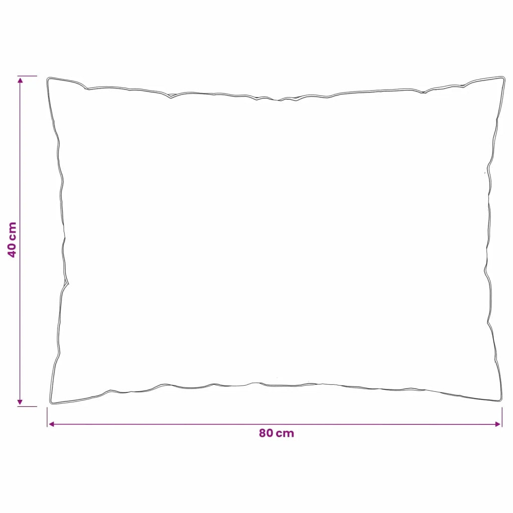 Cuscino FULDA 2 pcs 40 x 80 cm 100% piuma d’oca e piumino 42042924