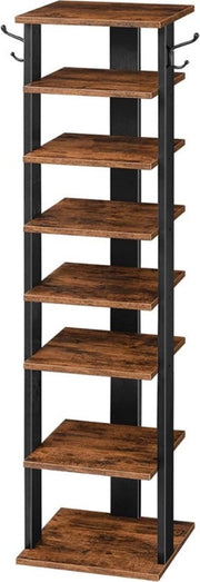 Rack per Scarpe - 8 Livelli - Spazia Risparmiando - Con Grucce Utili