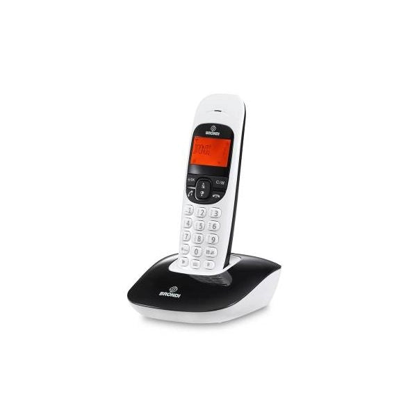 Telefono cordless brondi nice nero/bianco - BRONICEW/BK