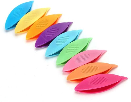 Set di Shuttle per Tintoria a 9 pezzi - Plastica Sostenibile - Varie Colori - Attrezzo per Mano d'Opera - Ideale per Maglia - Finitura Raffinata - Maglieria