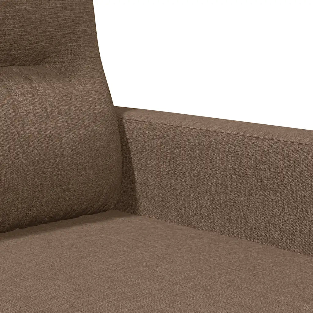 Poltrona | Sedia Relax Marrone 60 cm in Tessuto