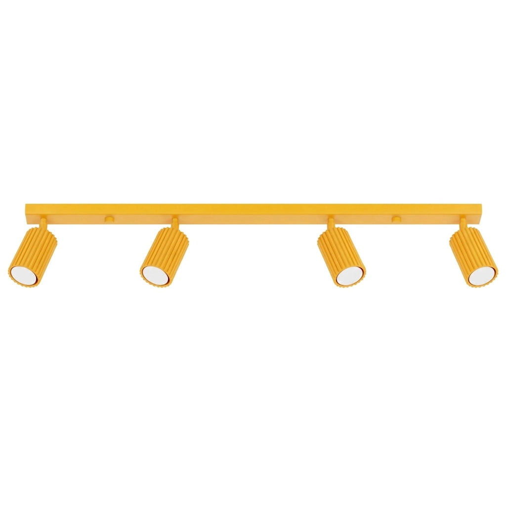 Plafoniera KARBON 4L giallo