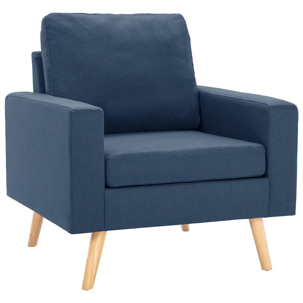 Poltrona Blu in Tessuto 288697