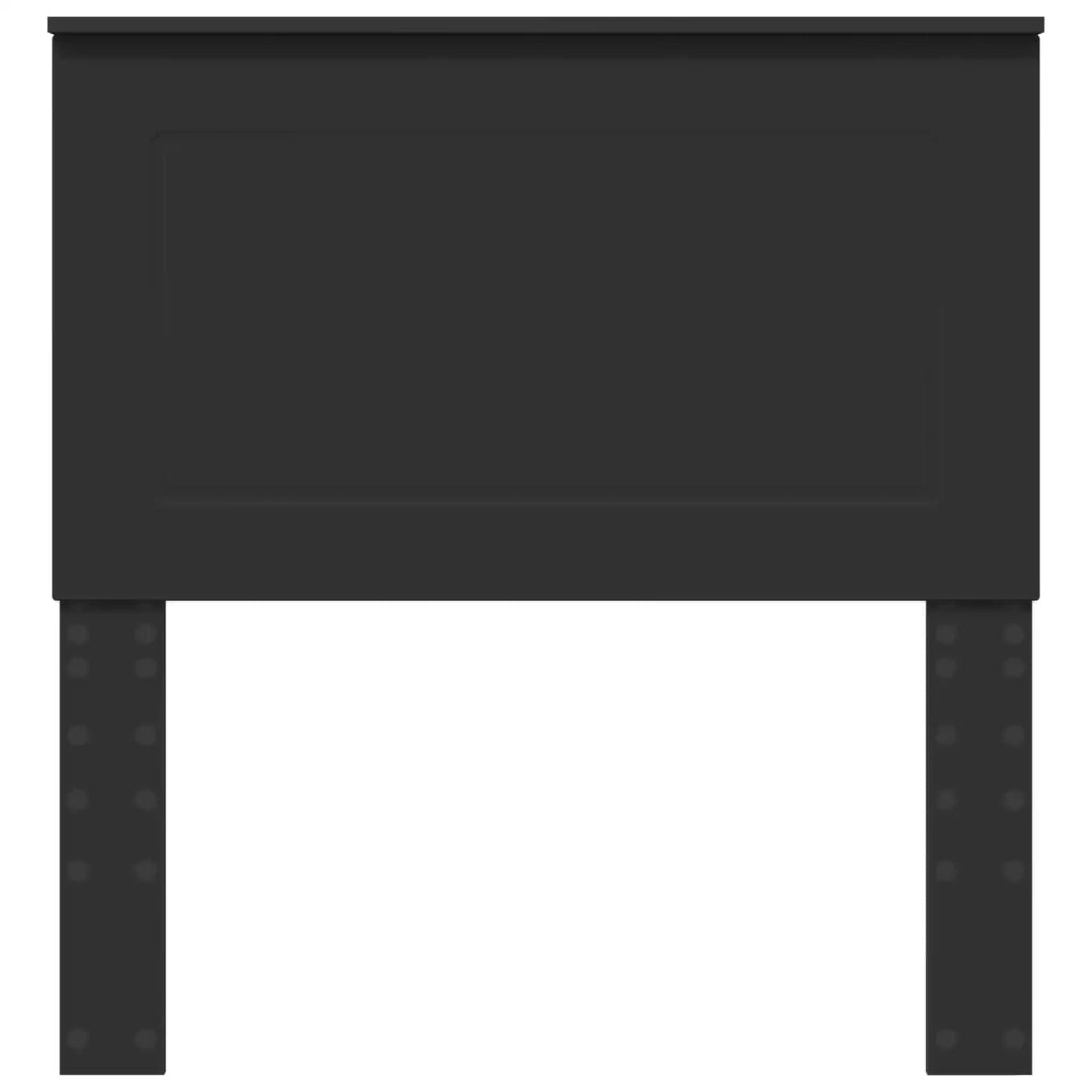 Testiera Rovere Nero 100 cm Legno ingegnerizzato 887693