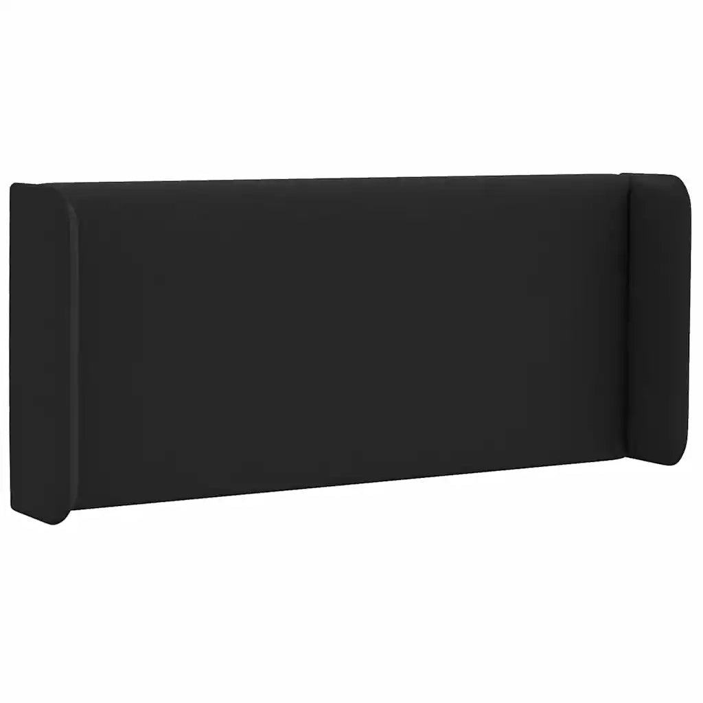 Testiera con testiera Nero 40.5 x 4 x 40.5 cm Tessuto 346578