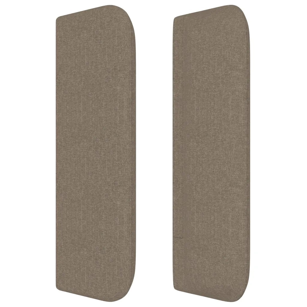 Testiera ad Orecchio Tortora 83x16x78/88 cm in Tessuto 3118984
