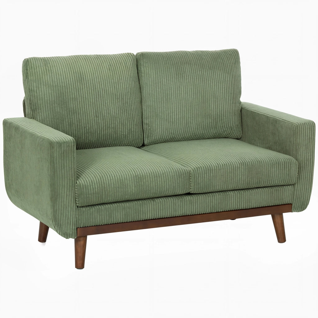 Divano 2 Posti ¨C zephmum ¨C Tessuto Verde 134 cm