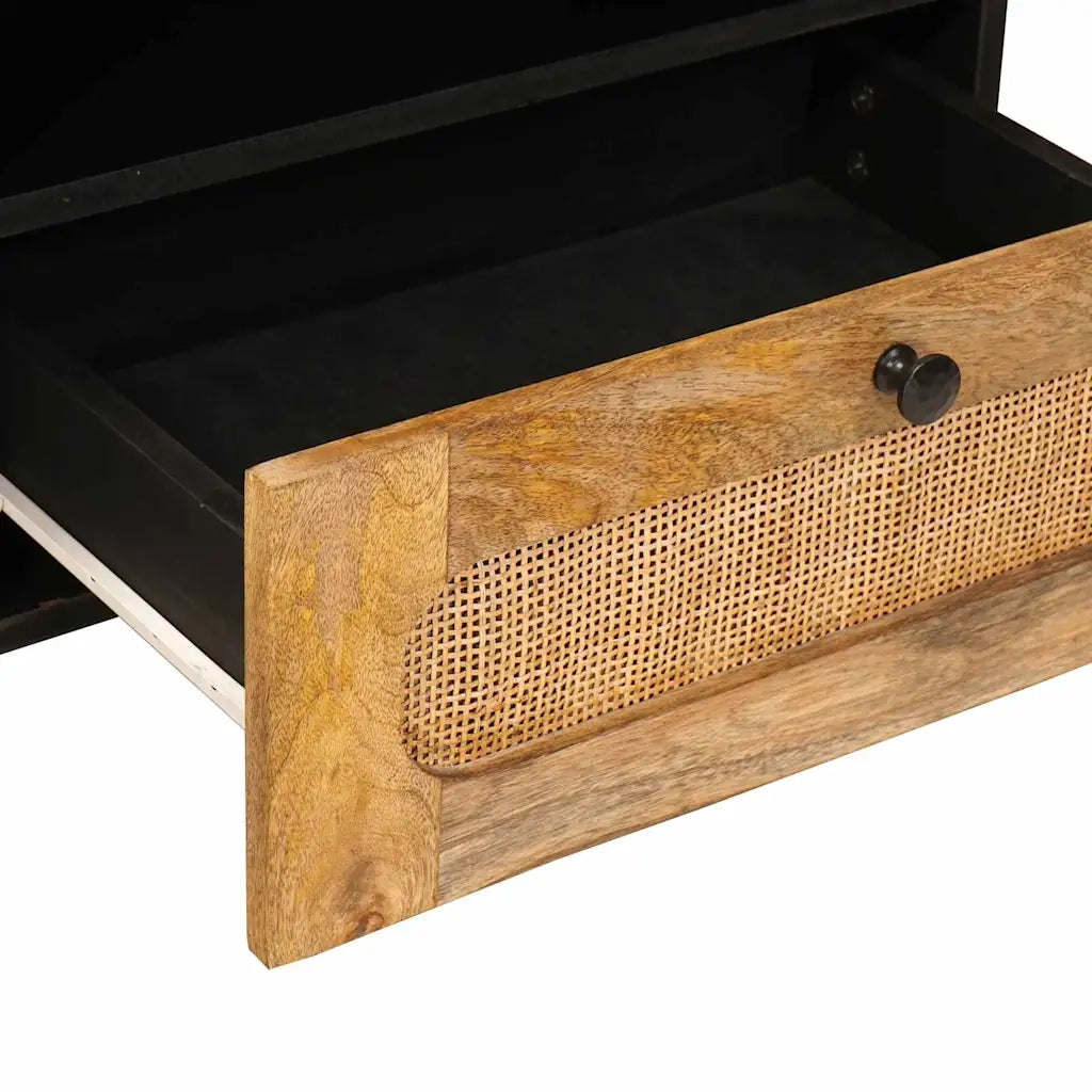 Mobile TV Marrone 80 x 33 x 46 cm Legno di mango massello 4018061
