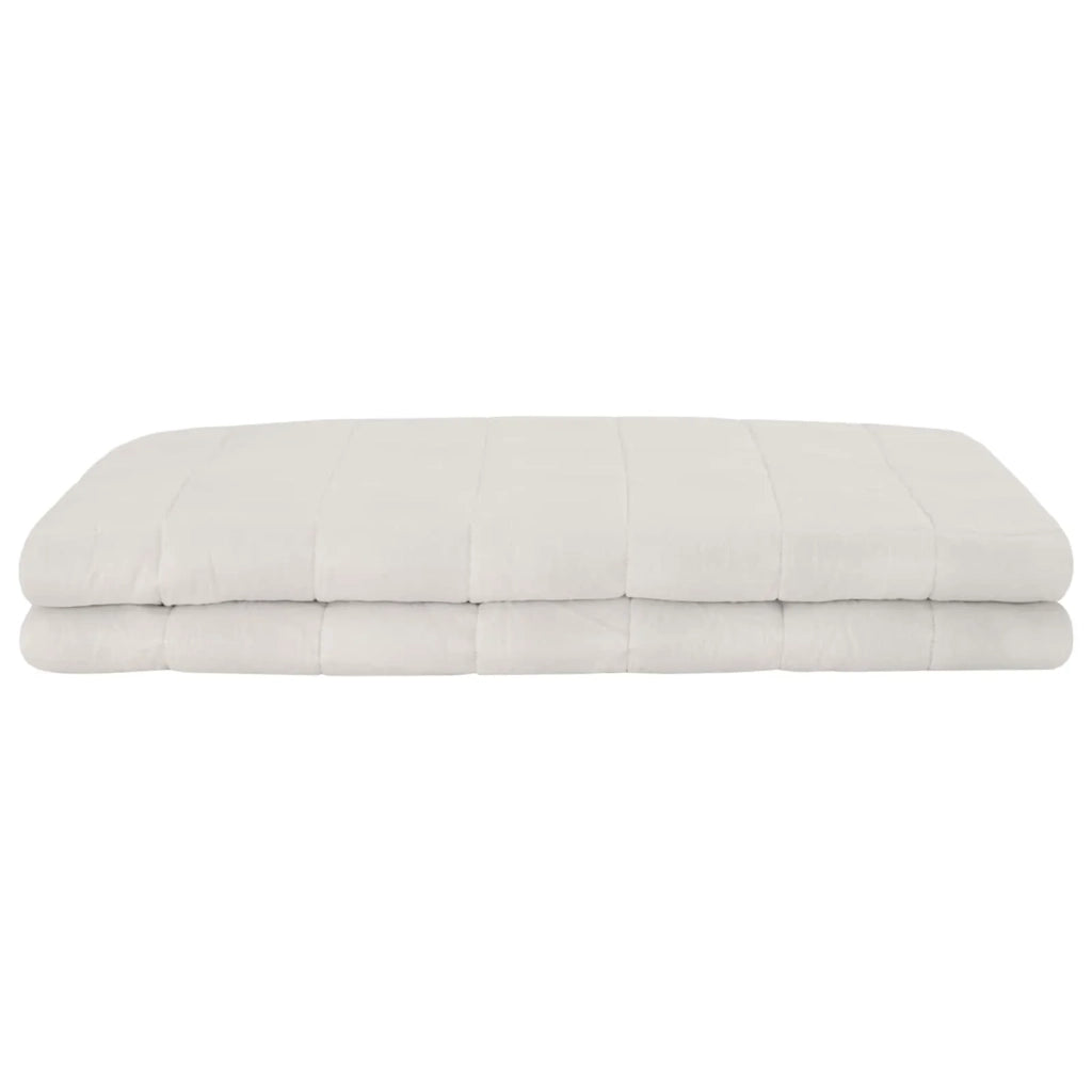 Coperta Ponderata Bianco 152 x 203 cm 11 kg 100% Cotone 205T 3442928