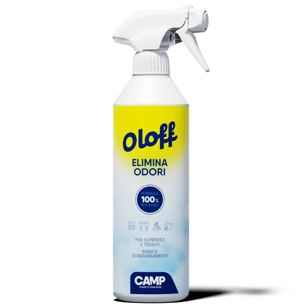 Camp oloff 500 ml elimina odori istantaneo per superfici e tessuti