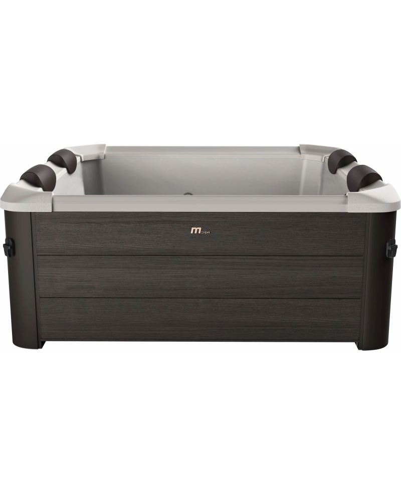 Minipiscina idromassaggio rigida da esterno, 6 sedute rettangolare 160x160x65cm Mspa Tribeca