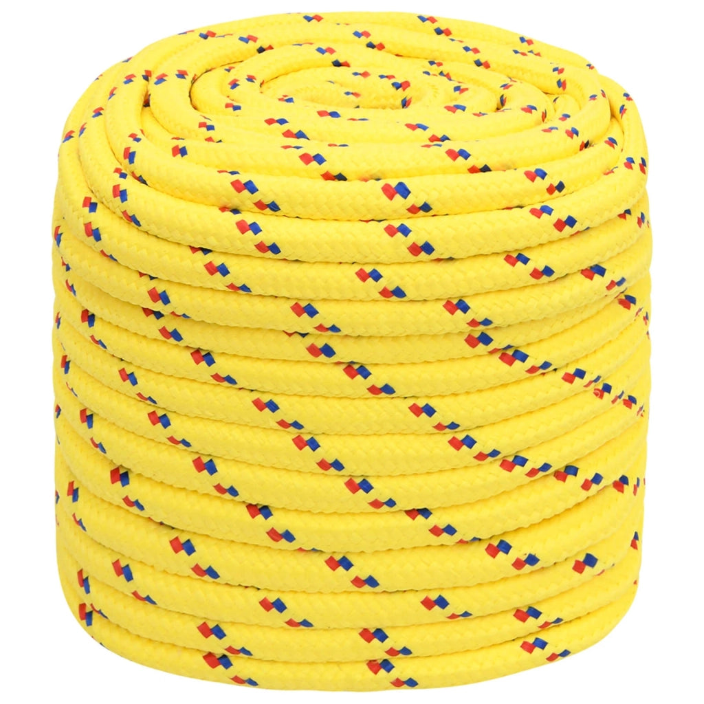 Corda multiuso 16 mm 50 m Giallo PP 1560 kg Carico massimo 3473209