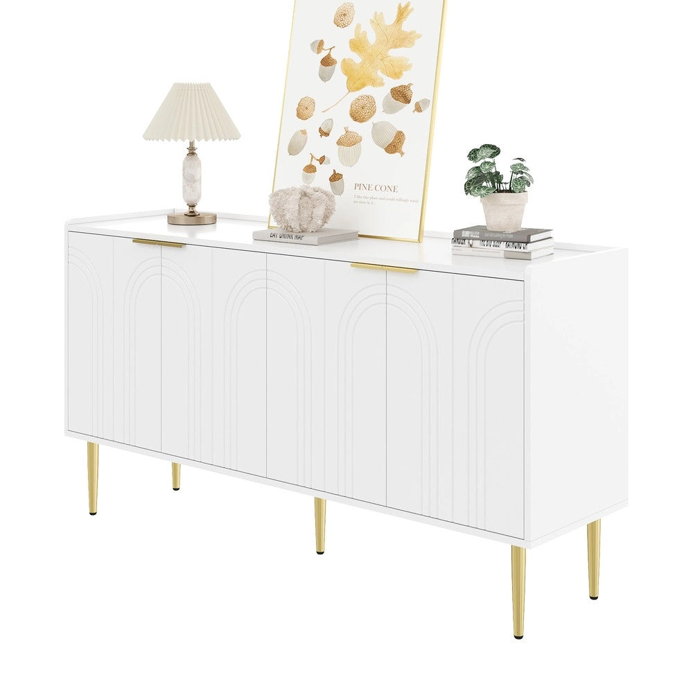 Credenza Moderna ¨C MINIMAL ¨C Legno, Soggiorno, 140x38x75 cm