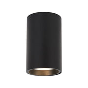 Spot soffitto nero tondo 10cm GU10 8W Genesis Milagro