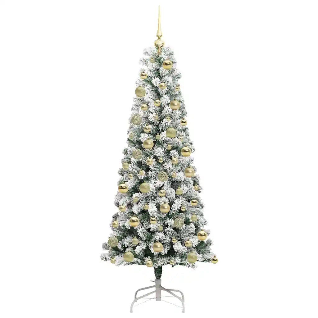 Albero di Natale Artificiale con Rami Pieghevoli 180 cm 3395599