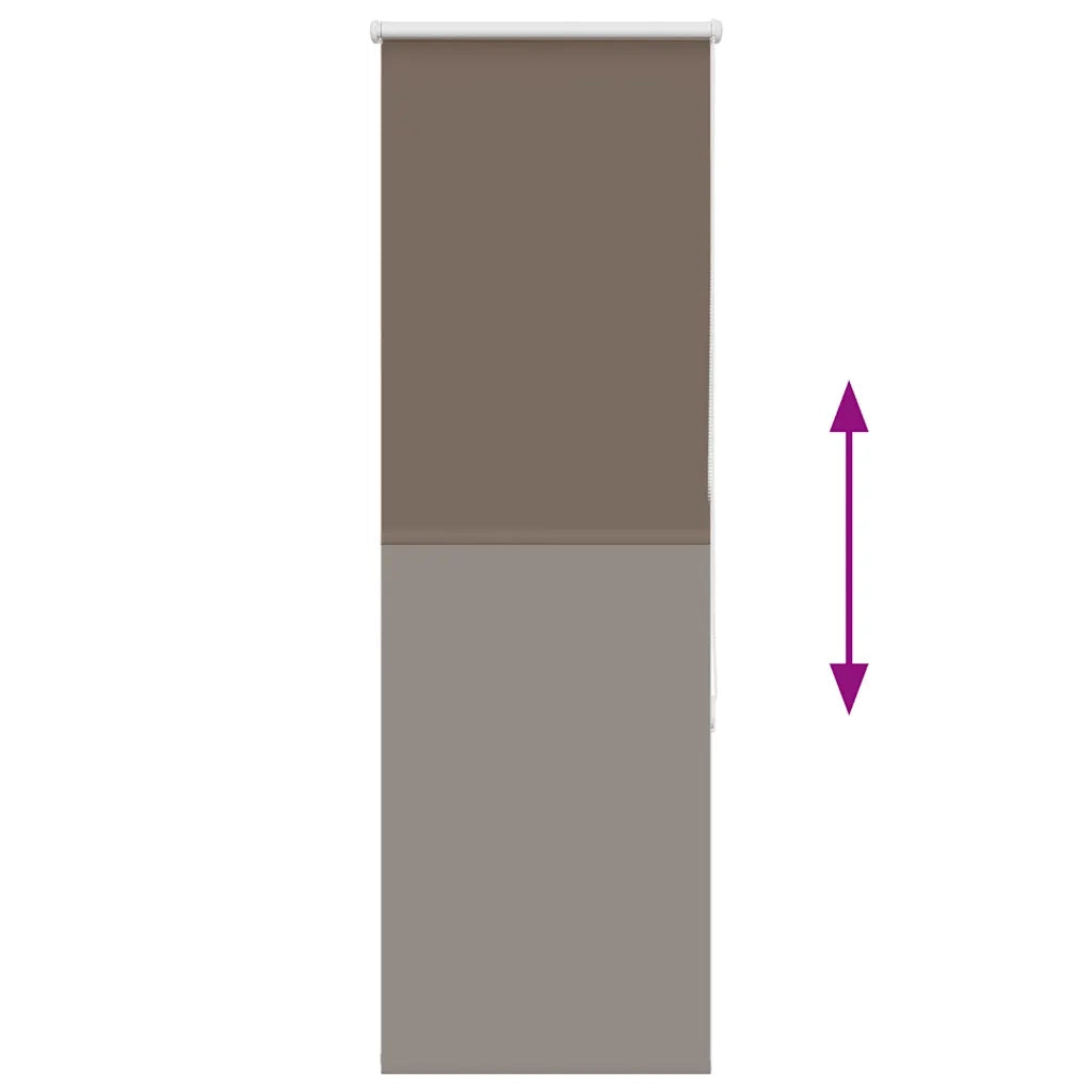 Tenda a Rullo Oscurante-Tenda da sole a rullo 45x130 cm Larghezza Tessuto 40,7 cm 989065