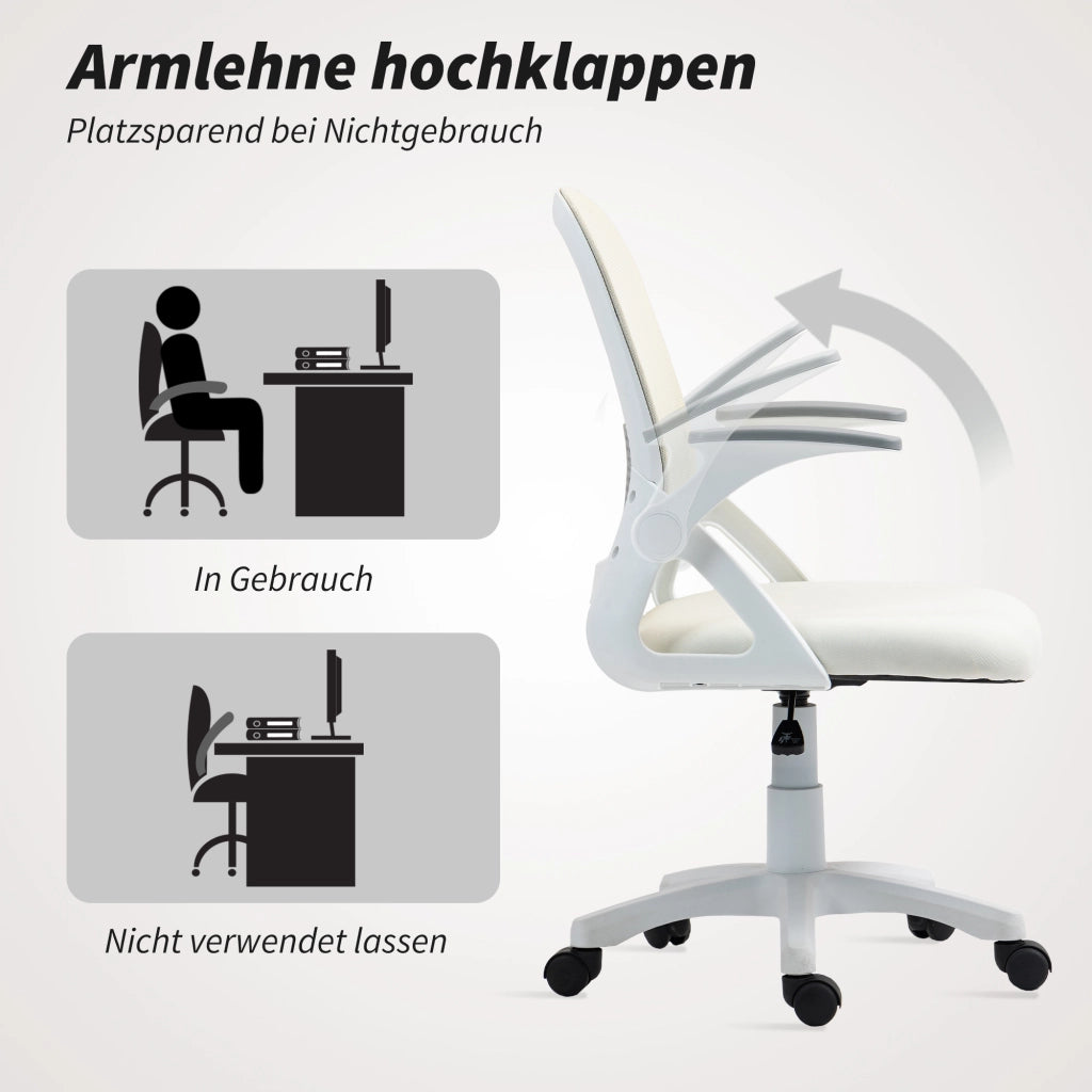 Sedia da ufficio ergonomica ¨C Minimal ¨C bianco