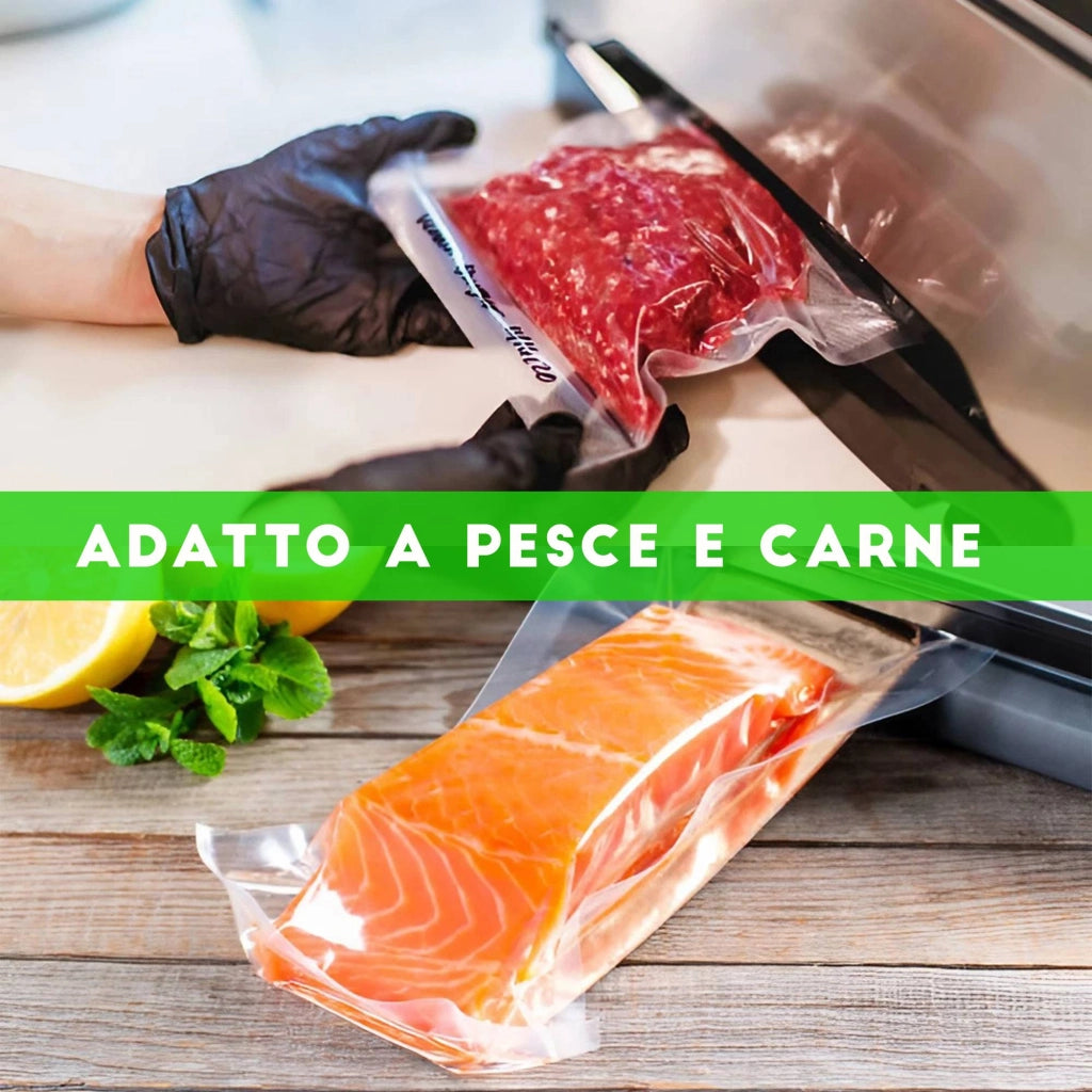 BUSTE SACCHETTI SOTTOVUOTO CONFEZIONE 50 PEZZI 20X40