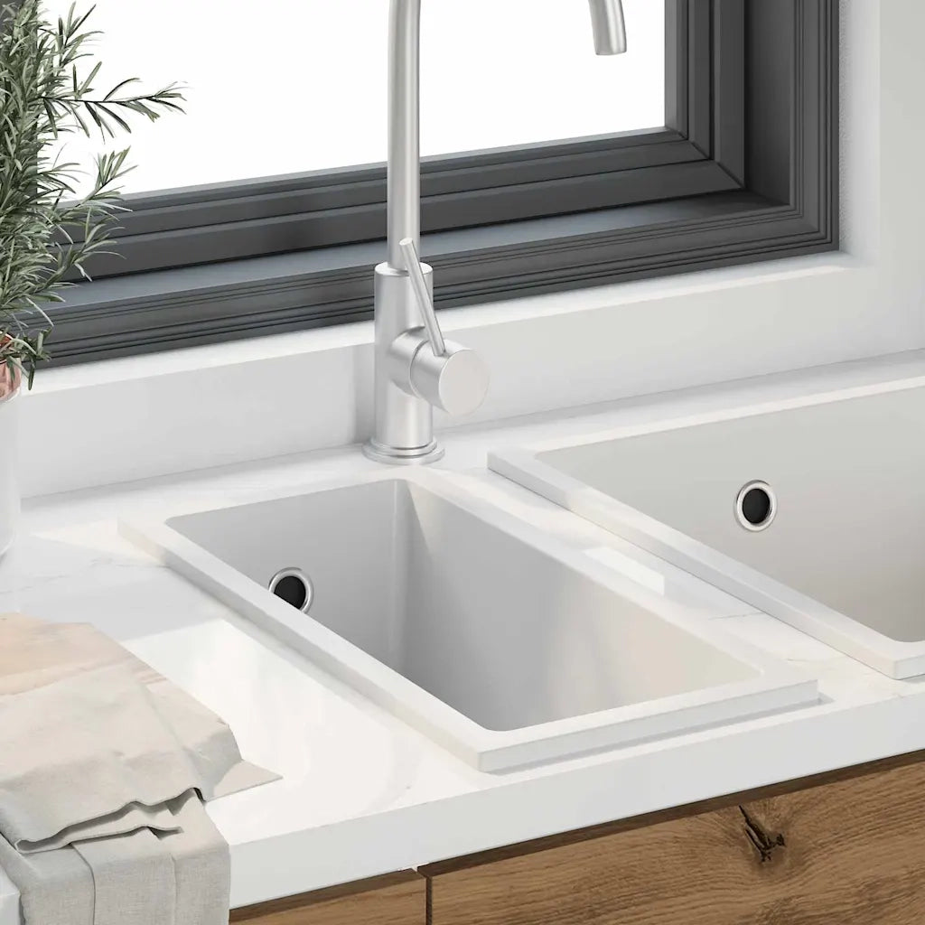 Lavello da cucina Bianco 21 x 44 x 14 cm Granito 4012358