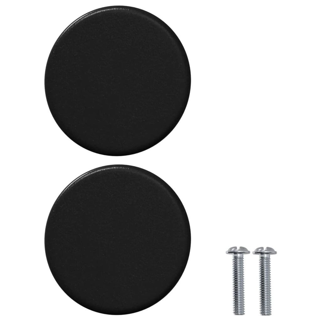 Maniglia per Armadio 1011 pcs Nero Ferro 864748